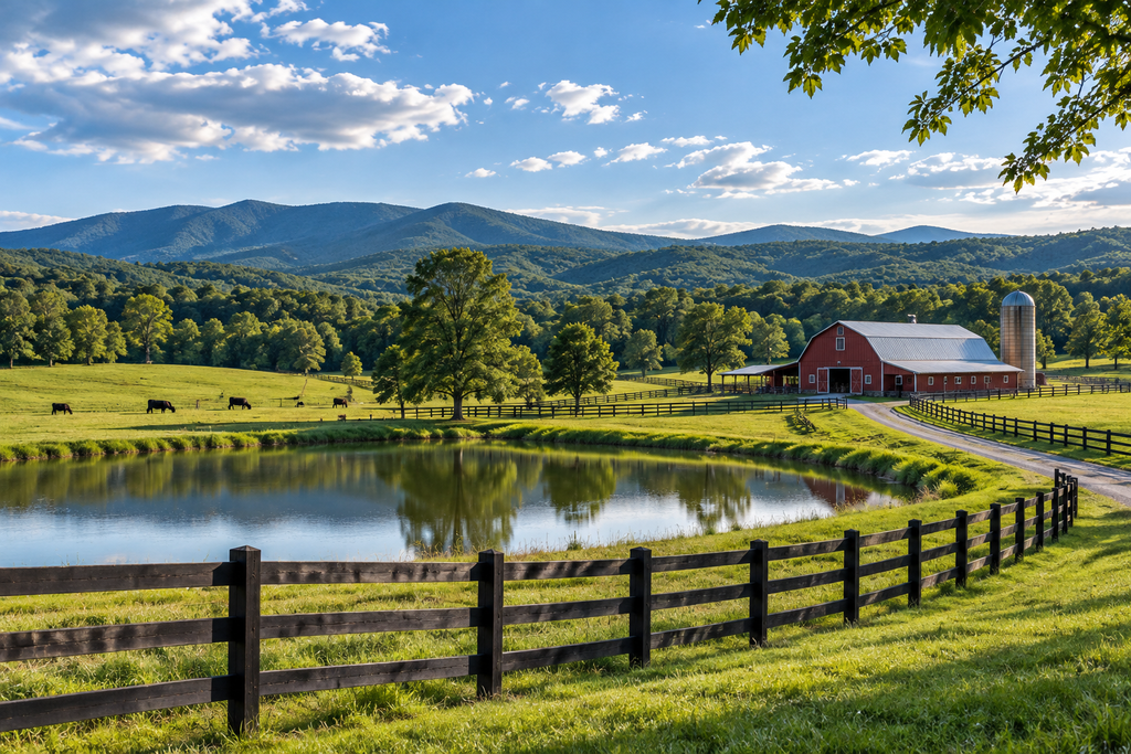 Land and farm property in Southwest Virginia